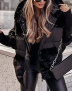 RAINA – Women's Thermal Hooded Coat | Elegant & Warm