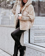 RAINA – Women's Thermal Hooded Coat | Elegant & Warm