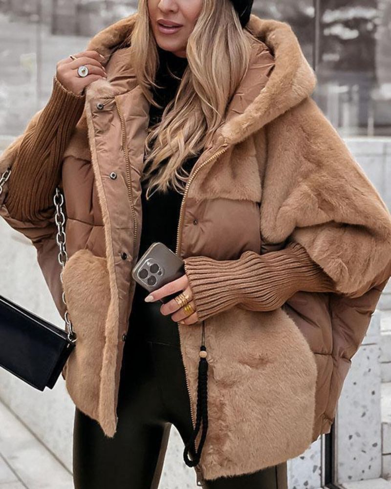 RAINA – Women's Thermal Hooded Coat | Elegant & Warm