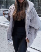 RAINA – Women's Thermal Hooded Coat | Elegant & Warm