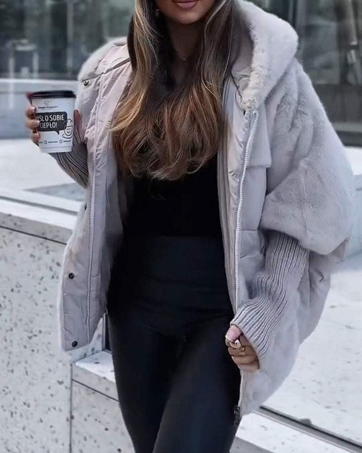 RAINA – Women's Thermal Hooded Coat | Elegant & Warm