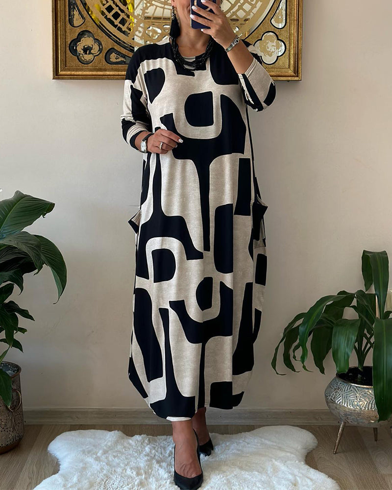 Jose™ Long Sleeve Dress – Effortless Elegance for Every Season