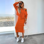 Edith 2-Piece Dress Set – Elegant & Comfortable Women’s Outfit