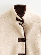 Loravi™ Contrast-Tie Short Pile Jacket