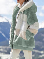 LORAVISTÝLE™ Plush Faux Fur Winter Coat – Oversized & Warm