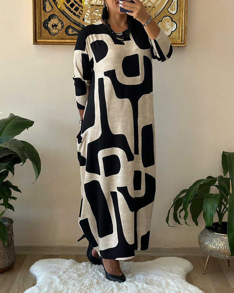 Jose™ Long Sleeve Dress – Effortless Elegance for Every Season