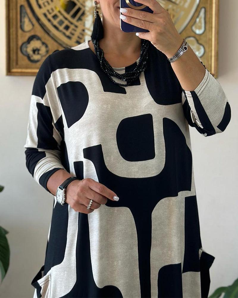 Jose™ Long Sleeve Dress – Effortless Elegance for Every Season