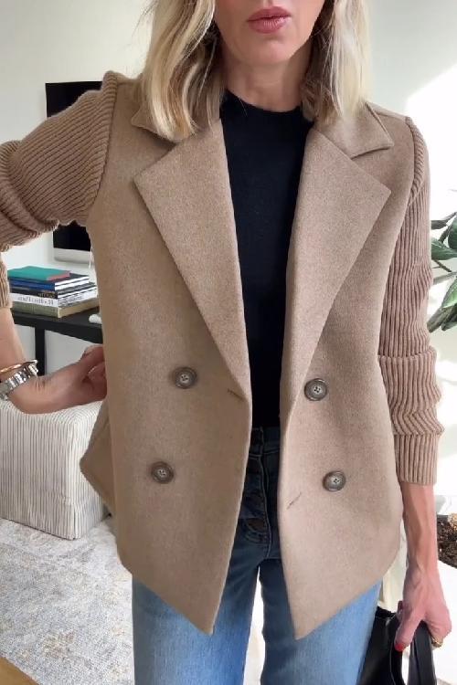 Sorelle® Knit-Sleeve Blazer – Stylish Layer for Aussie Autumn