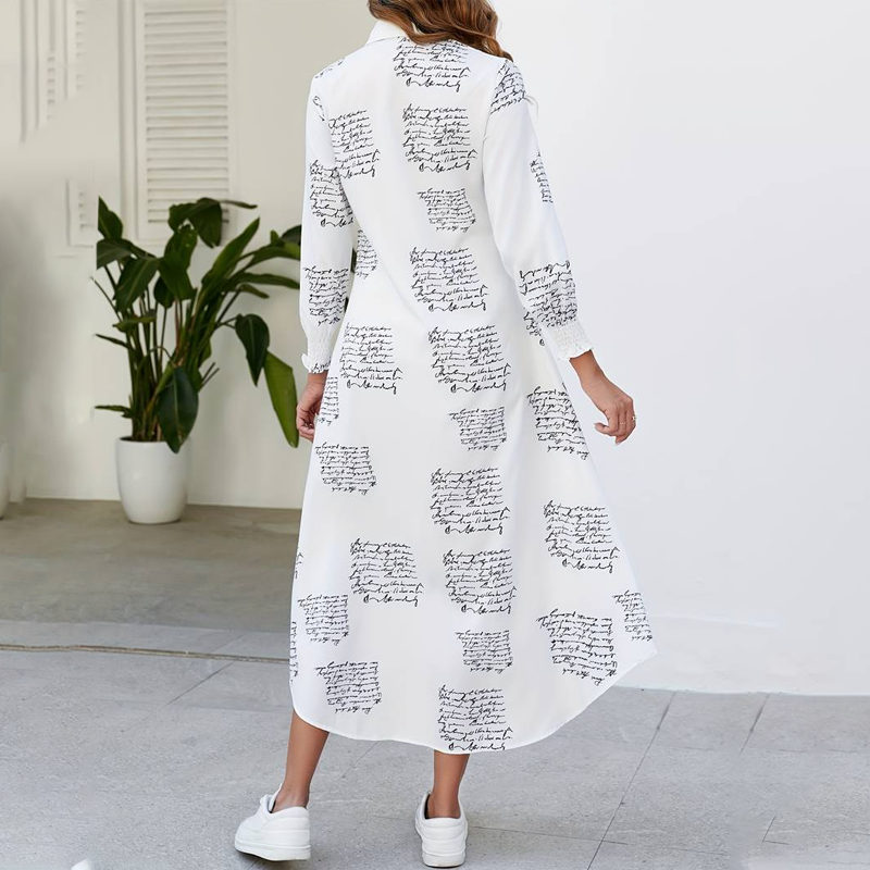Chic Long Shirt Dress – Effortless Style & Comfort